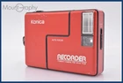 【EXC+++】 Konica AUTO FOCUS RECORDER FOR 35mm 24mm F4 AA battery powered #yk6209