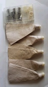 Vtg. Pastry Canvas Piping Bags & Tips Lot 37