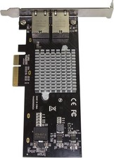 StarTech Dual Port PCI Express 10GBase T / NBASE T Ethernet Network Card