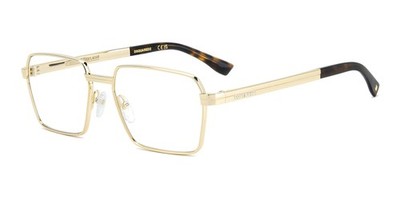 Dsquared2 D2 0193 Gold 54/17/145 MAN Eyewear Frame