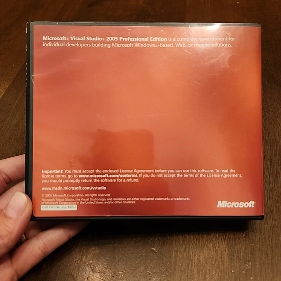 Microsoft Visual Studio 2005 Professional Edition Upgrade With Key - Image 2 of 4