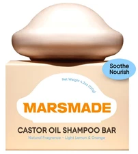 Castor Oil Shampoo Bar 2.0 - Hydrating & Moisturizing Natural Hair Soap Bar S...