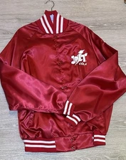 Vintage Jolt Cola Vtg Satin Bomber Varsity Jacket Men’s XL