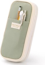Big Capacity Pencil Case Large Pencil Pouch Stationery Pen Bag for Teen Girls-Gr