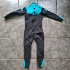 Two Bare Feet Kids Full Zip Wet Suit Size Medium Excellent Condition See Photos
