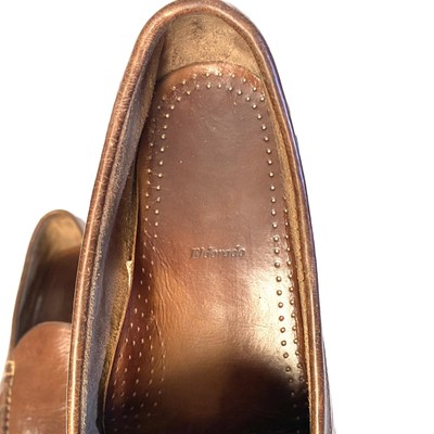 Allen Edmonds Eldorado Driving Loafers Moccasins Shoes Bison Leather Men’s 8.5 D Allen Edmonds Eldorado Driving Loafers Moccasins Shoes Bison  main image 4
