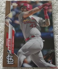 2020 Topps Series 2 RANGEL RAVELO #676 Gold Parallel 1312/2020 Cardinals Rookie