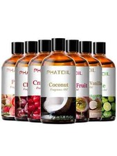 PHATOIL 100ml Essential Oils Gift Set Pure Premium Grade Aromatherapy Oils