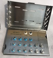 Kit Guida Impianto e Corona Dentall 18 Pezzi Posizionamento di Precisione Kit Chirurgico