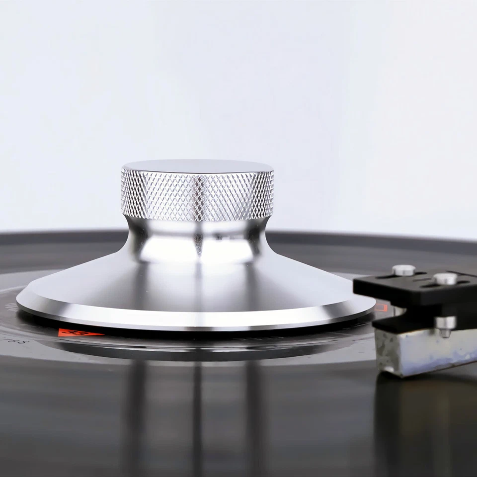 Audiophile Audio Record Morsetto Peso per Vinile,Hi-end Stabilizzatore Peso Alluminio - Immagine 4 di 4