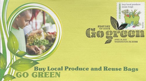 Fleetwood 4524 Go Green All 15 Stamps on 15 Covers Stamps to Save Our Planet