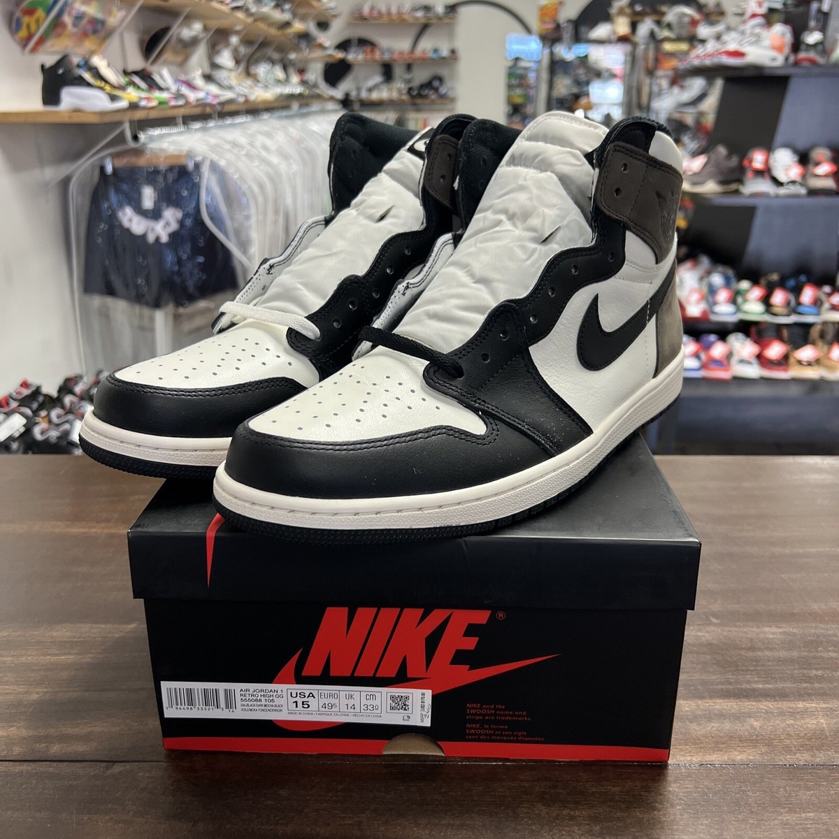 jordan 1 black mocha stockx