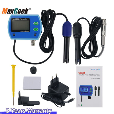 PH-9851 2-1 PH&TDS Monitor Multi-Parameter Water Quality Monitor for Aquariums