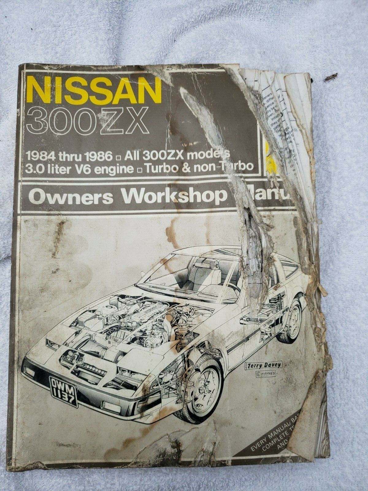 Buy Haynes Manuals: Nissan 300ZX, 1984-1989 No. 1137 by John Haynes and  Homer Eubanks (1986, Paperback) online | eBay