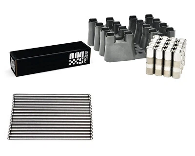 Delphi LS7 Lifters w/ Guide Trays & 7.400 Pushrods for GM LS 4.8 5.3 5.7 6.0 6.2 - Bild 1 von 3