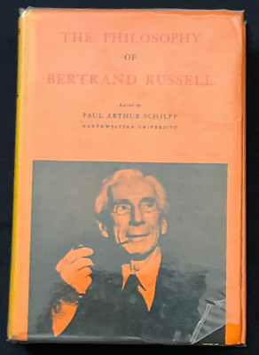 The Philosophy of Bertrand Russell, Paul A. Schilpp, HC/DJ (1971) Vintage Book