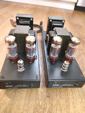 Pair Sound Valves M40 Amp Mono Block Tube Power Amplifier Dynaco 1990's