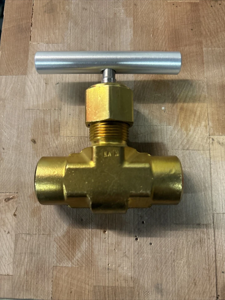 Parker 8F-V12ln-Ss Needle Valve,Straight,316 Ss,1/2 In,Fnpt - Image 3 of 3