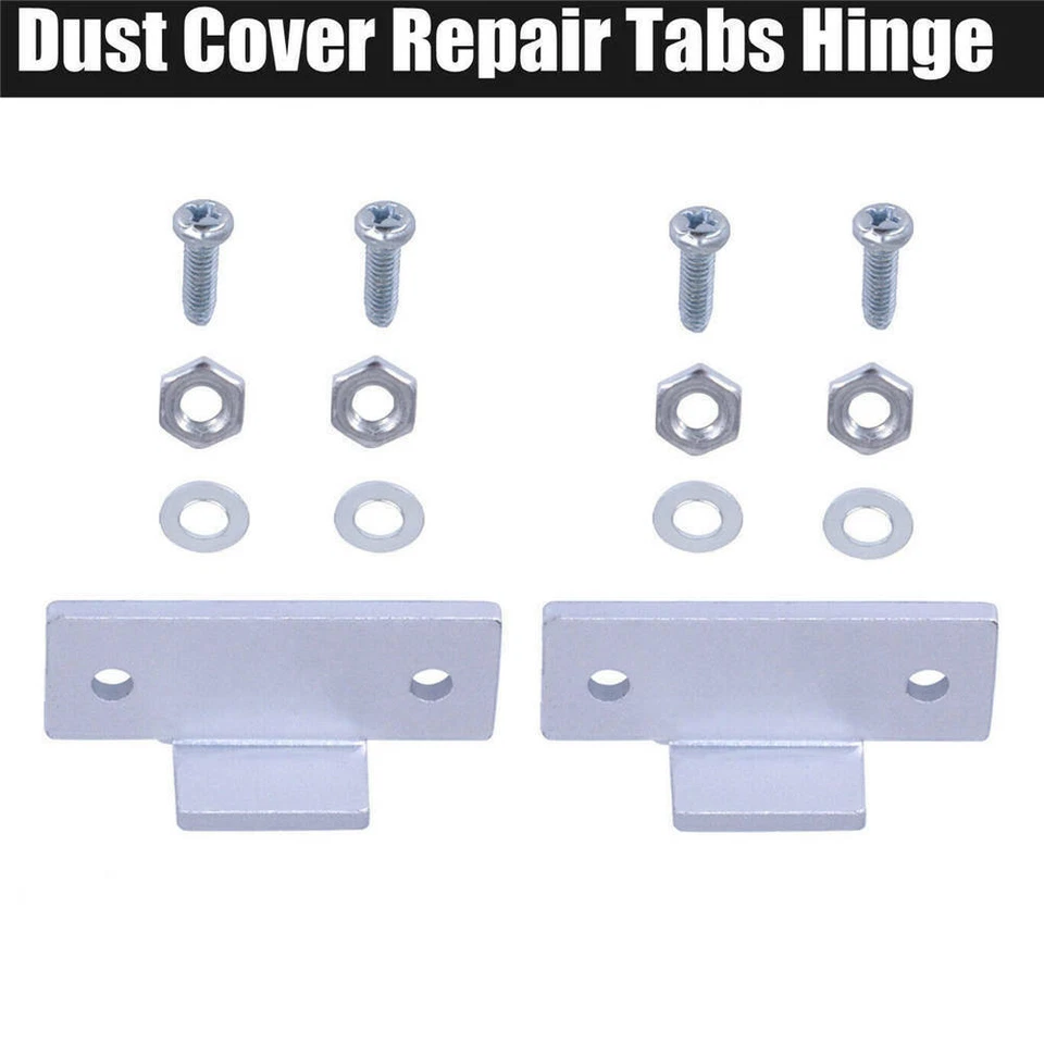 Para Technics SL-D2 3200 B2 D3 Otros Tocadiscos Cubierta Antipolvo Reparación Pestañas Kits de Bisagras Foto 3 de 4