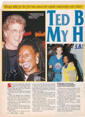 Whoopi Goldberg interview re Ted Danson - New Idea 3 September 1994 - 2 pages