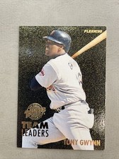 1994 Fleer Team Leaders Tony Gwynn/Andy Benes 27 of 28 Nr. Mt. to Mt. Raw. Used.