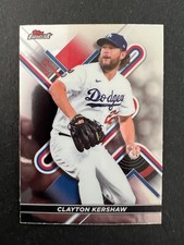 2022 Topps Finest - #61 Clayton Kershaw - 50% off 5 or more under $5