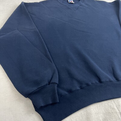 Vintage Russell Athletic Single V Sweatshirt Made In USA Size XL