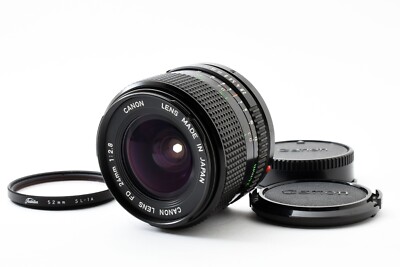 【美品】Canon NEW FD 24mm f/2.8 レンズ Near MINT] Canon New FD NFD 24mm f2.8 Wide Angle MF From JAPAN #9