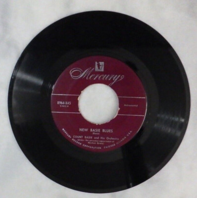 COUNT BASIE And His ORCHESTRA The New Basie Blues / Sure Thing MERCURY 8964X45