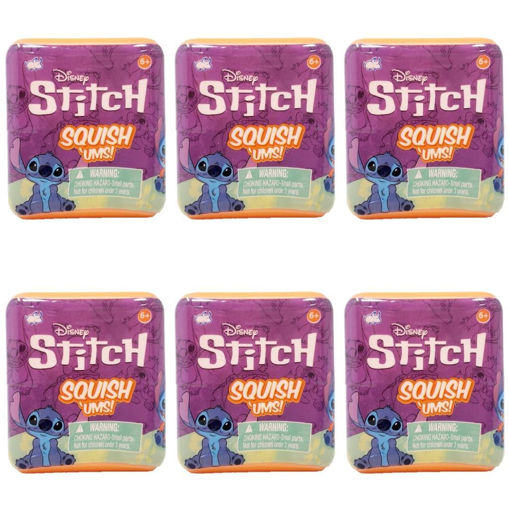 Disney STITCH Squish 'Ums - Lot of 6 Blind Cubes | eBay