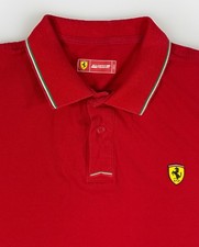 Scuderia Ferrari F1 Race Polo Shirt Mens M 21.5x26 Official Product See Pics