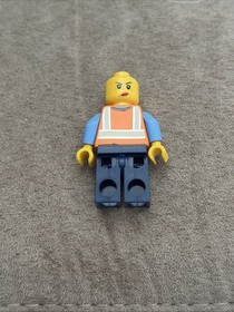 LEGO Cargo Office Worker minifigure LEGO City Missing Hair