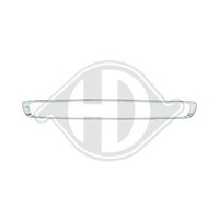 1X Rahmen, KüHlergitter Diederichs 1208041 Passend FüR BMW