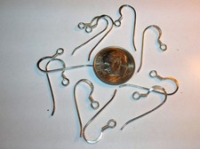 6 pair 925 Sterling Silver French Fishhook Earrings Hook Ear wires F2000