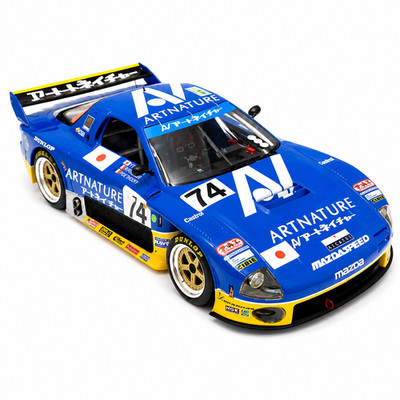 TSM Top Speed #TS0360 Mazda RX-7 #74 Team Arnature 1994 Le Mans 24 Hrs 1/18