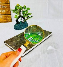 Reading Magnifying Glass Resin design Handle Magnifier For Reading