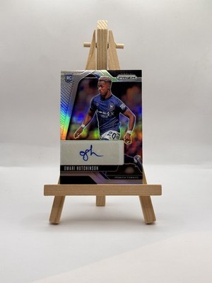 2024-25 Prizm Premier League Omari Hutchinson /99 RC Auto Silver Prizm SP 
