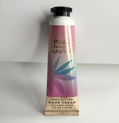 NOS PINK PINEAPPLE SUNRISE TRAVEL HAND CREAM Bath & Body Works 1 Oz