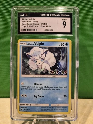 Pokemon TCG Alolan Vulpix - 21/145 (Toys R Us Promo) CGC 9