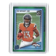 Pat Bryant Rookie 2025 Donruss Optic Green Hyper