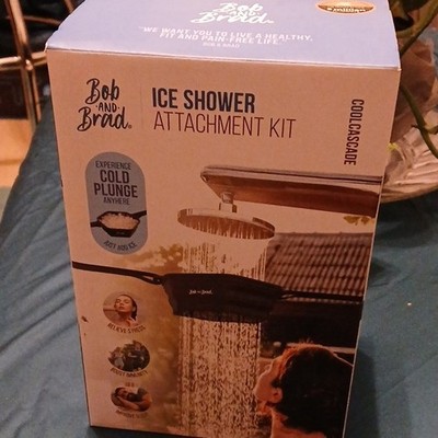 Bob and Brad CoolCascade Ice Shower Attachment Kit w/ Ice Tray