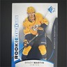 Upper Deck SP Hockey Rookie Authentics Blue 2025-26 Brady Martin #120 Predators