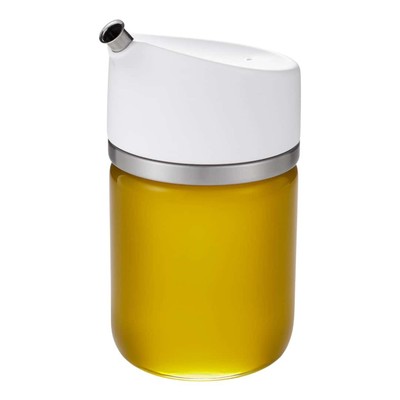 Good Grip Ölspender Tropfschutz 150 ml aus Glas und Edelstahl - OXO