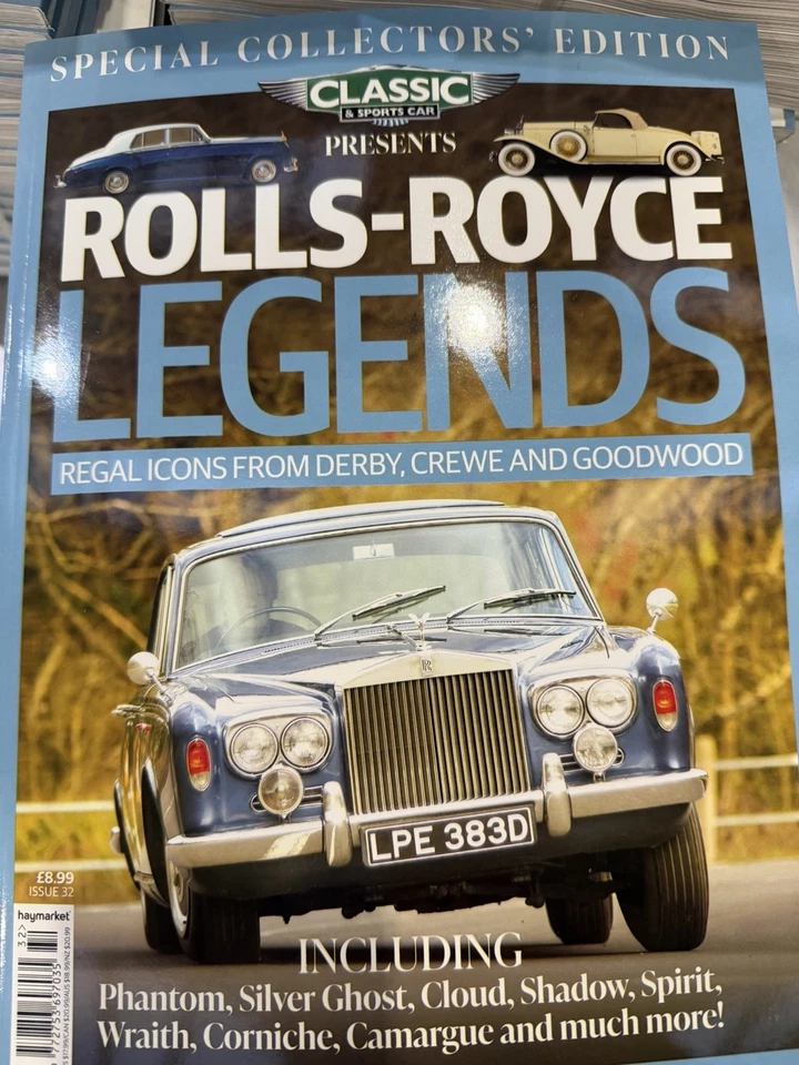 Classic & Sports Car magazine Presents Rolls-Royce Legends 2025 Collectors Edit
