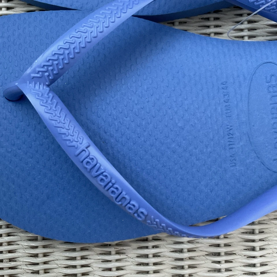 🌟Havaianas Slim Bright Blue UK 8 EU 41/42 Flip Flops, New🌟 - Image 3 of 4