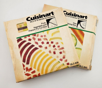 Cuisinart DLC-836 DLC-842 For DLC-8/10 Series Fruit Veggie French Fry Discs
