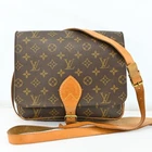 Louis Vuitton Monogram Cartouchiere GM Shoulder CrossBody Bag P3296CY803