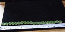 Vaseline Glass Uranium Glass Marbles - LOT OF 40