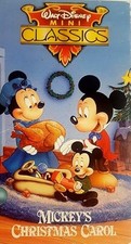 Mickey's Christmas Carol Walt Disney Mini Classics  VHS 