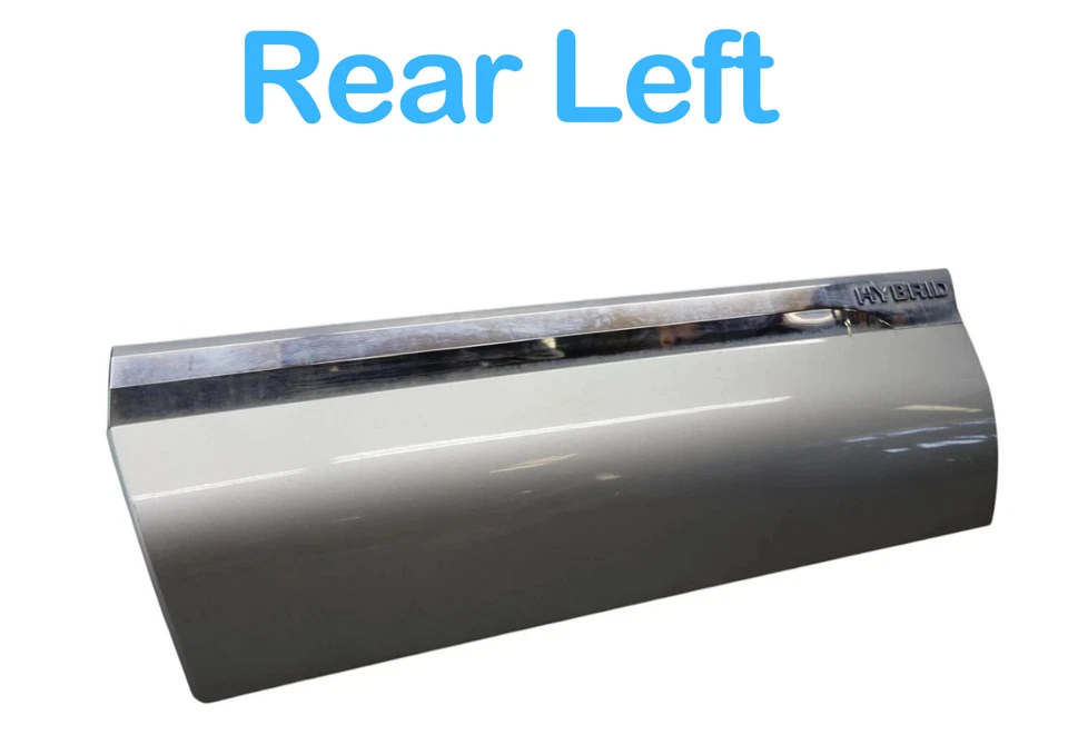 Moldura de puerta trasera izquierda híbrida Volkswagen Touareg 11-17 7P6854949 OEM Foto 3 de 4